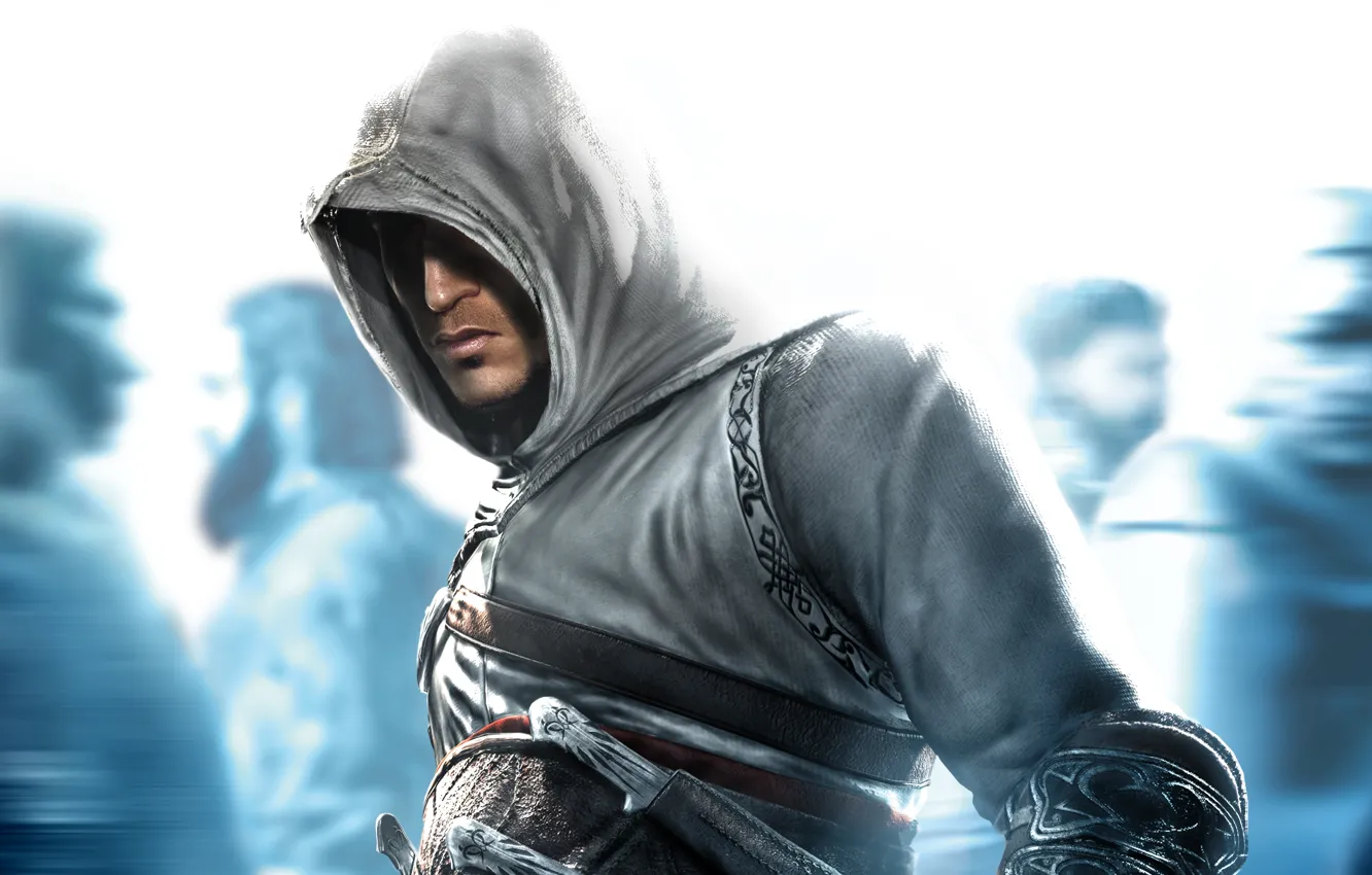 Фото обои Assassins Creed, Ubisoft, Assassin's Creed, Альтаир ибн Ла-Ахад, Altair Ibn-La'Ahad