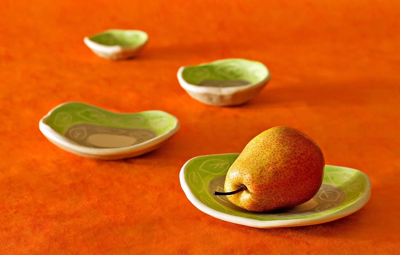 Фото обои цвета, макро, фон, еда, оранжевая, зеленые, фрукт, тарелки