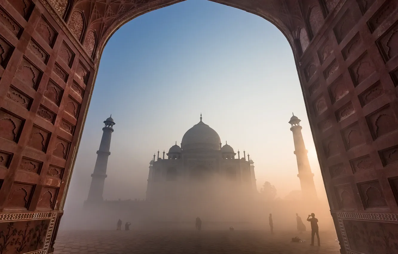 Фото обои архитектура, Taj Mahal, India
