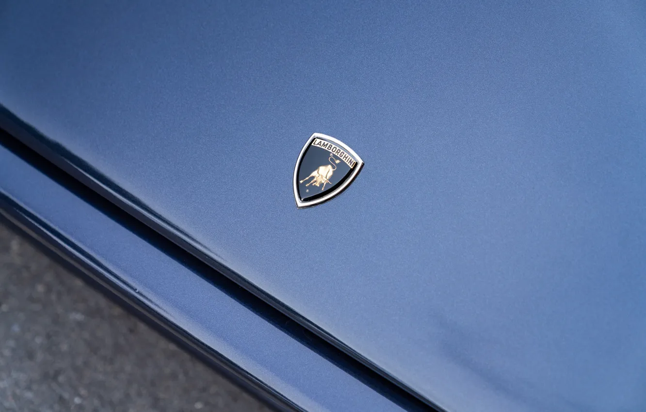 Фото обои Lamborghini, logo, lambo, Countach, Lamborghini Countach, badge