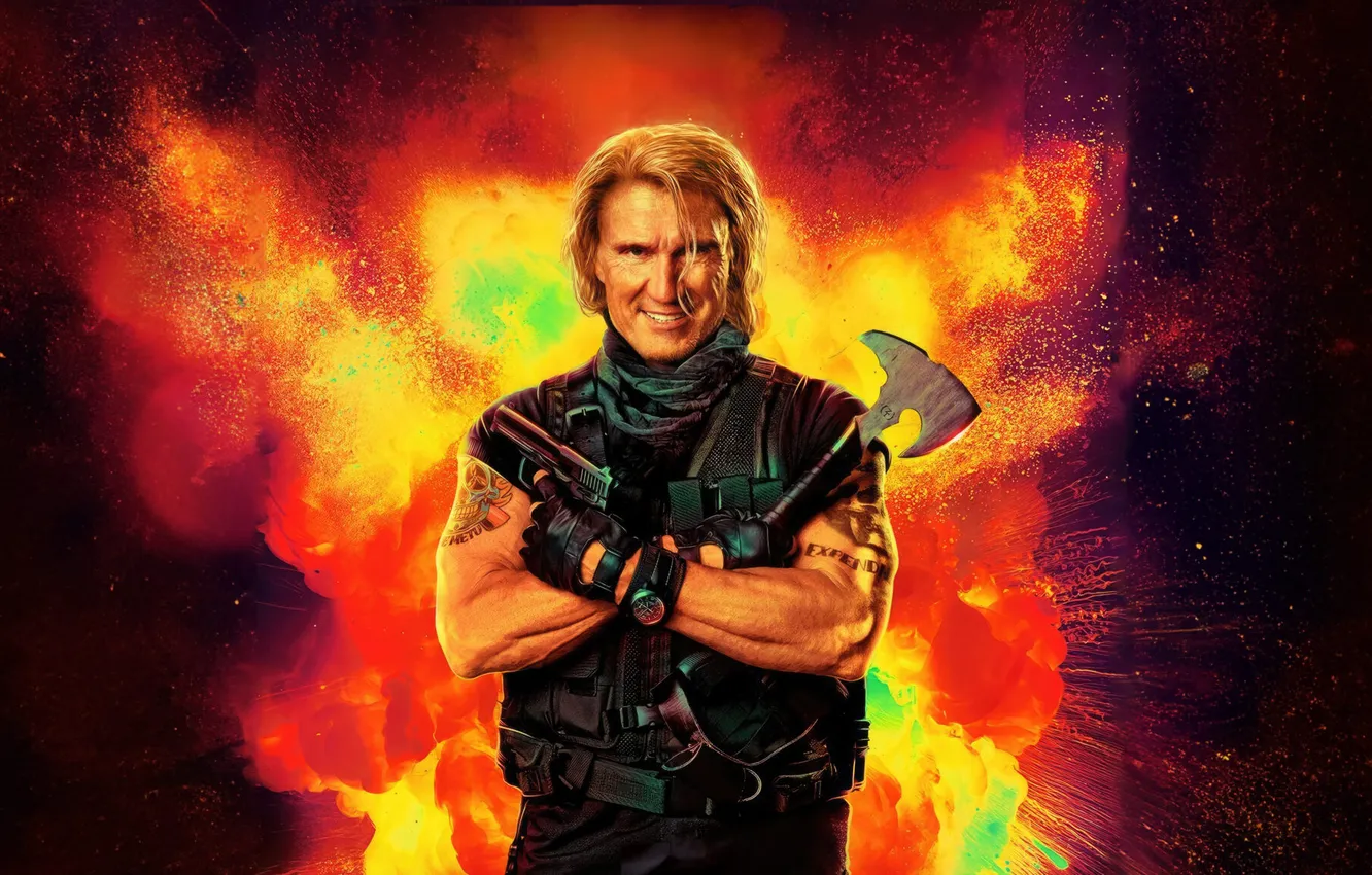 Фото обои expendables, dolph lundgren, gunner jensen