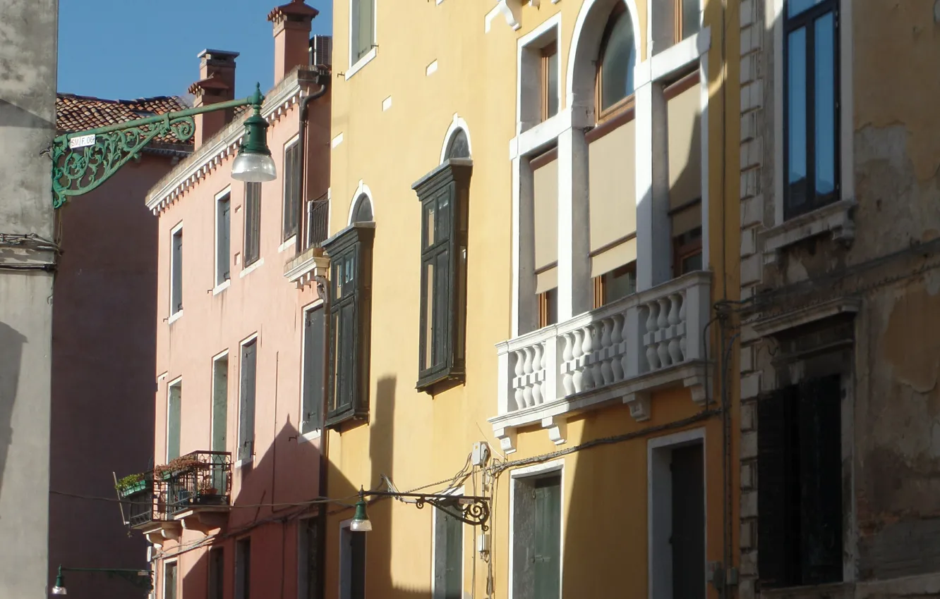 Фото обои Италия, Венеция, Здание, Italy, Venice, Italia, Building, Venezia