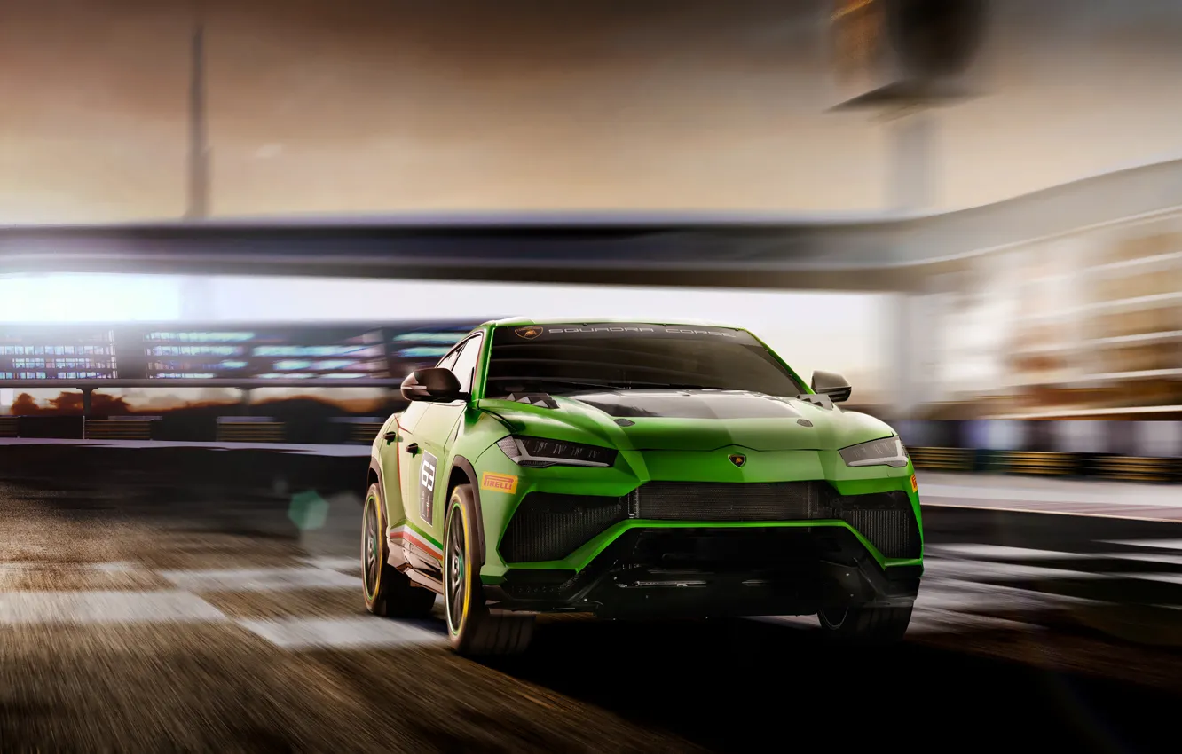 Фото обои Concept, скорость, Lamborghini, Urus, 2019, ST-X