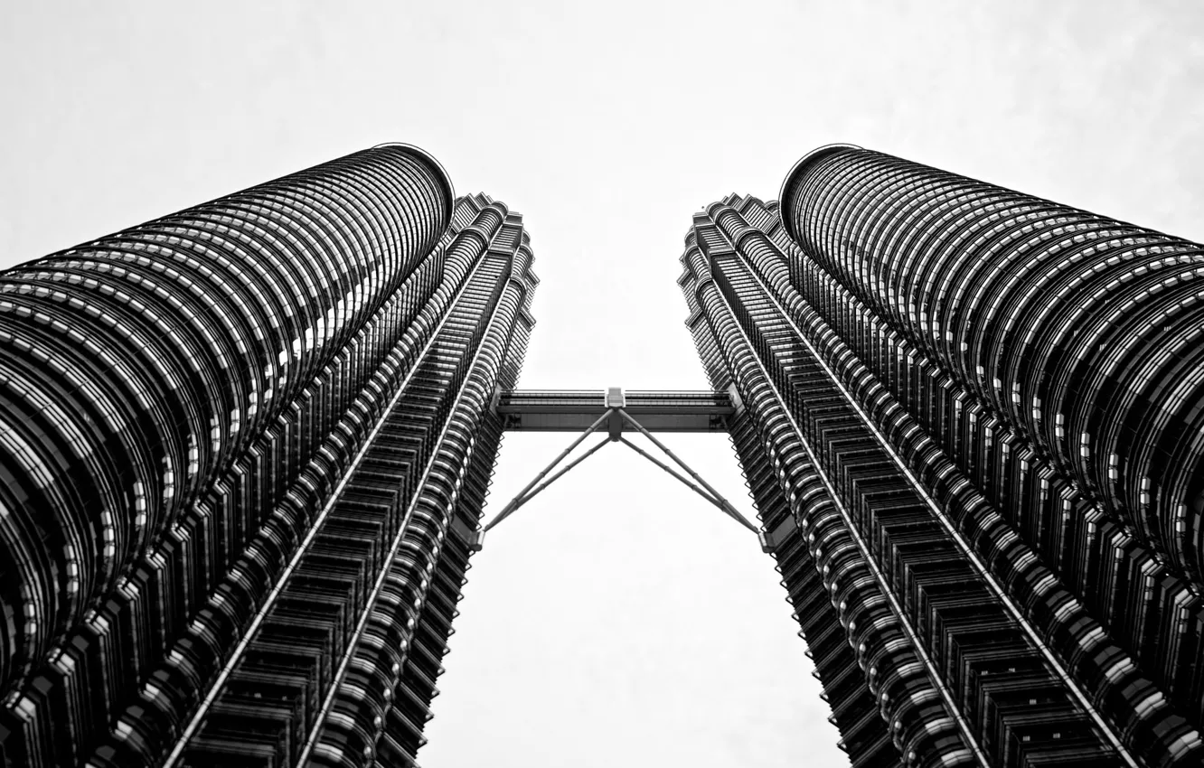 Фото обои город, небоскребы, Куала Лумпур