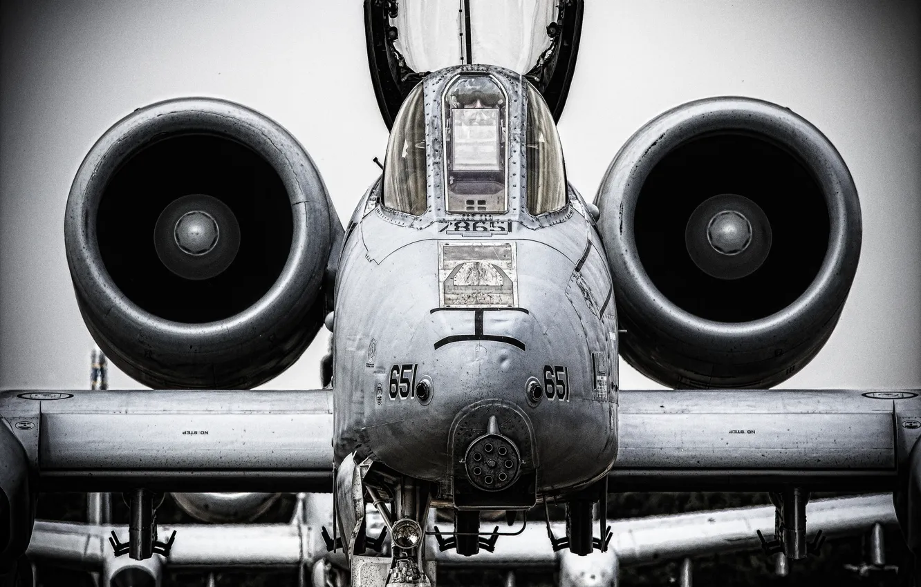 Фото обои штурмовик, Thunderbolt II, «Тандерболт» II, A-10C