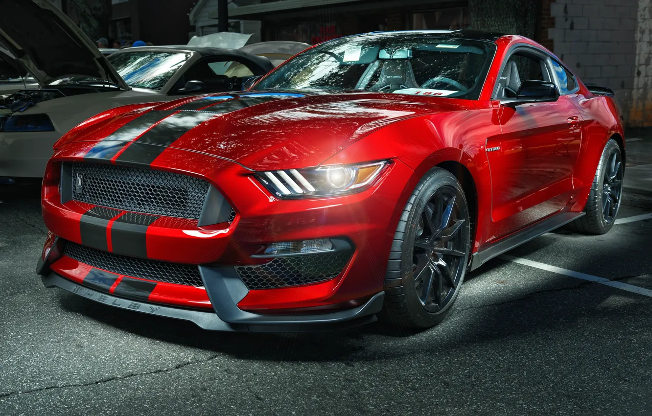 Форд Мустанг Shelby gt 500 красный