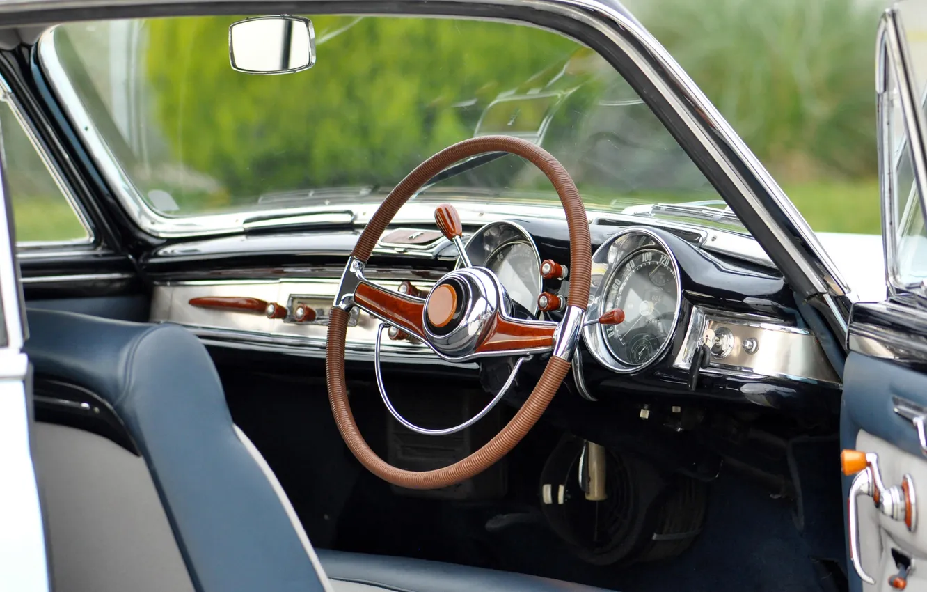 Фото обои Coupe, Lancia, ретро автомобили, Купе, салон автомобиля, единственный экземпляр, 1952, retro cars