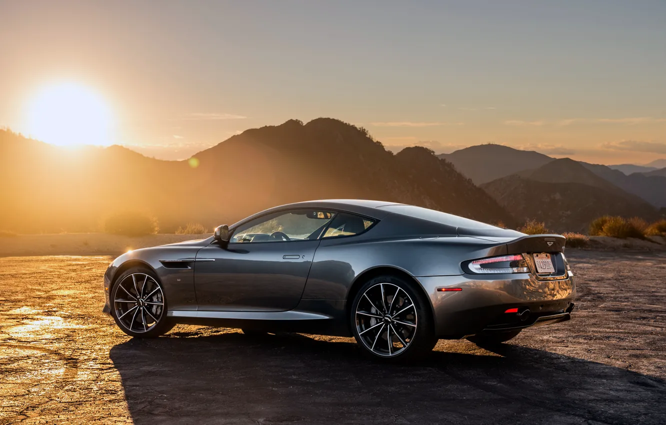 Фото обои Aston Martin, астон мартин, суперкар, DB9