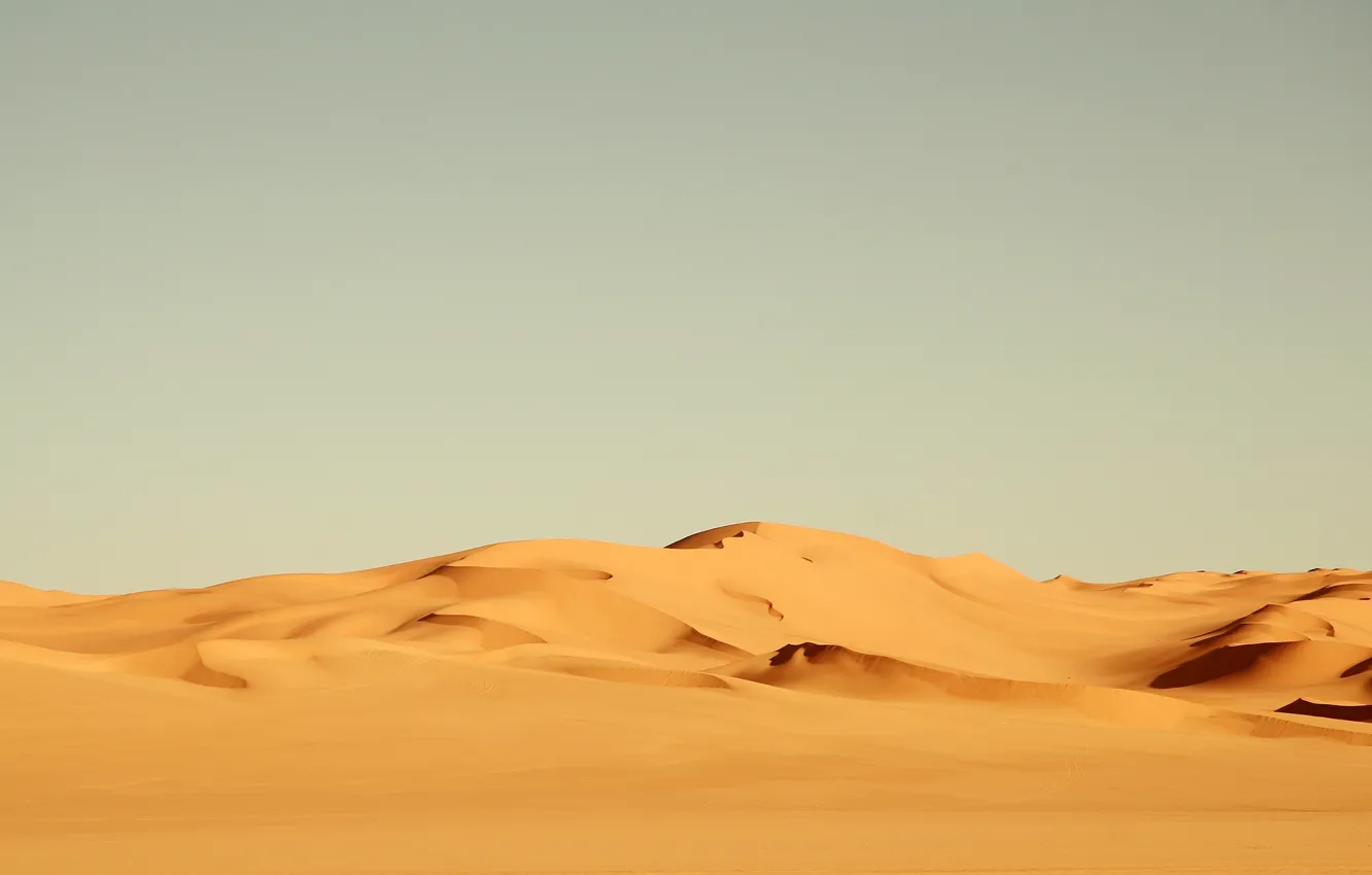 Фото обои песок, жёлтый, ветер, пустыня, жара, африка, landscape, nature