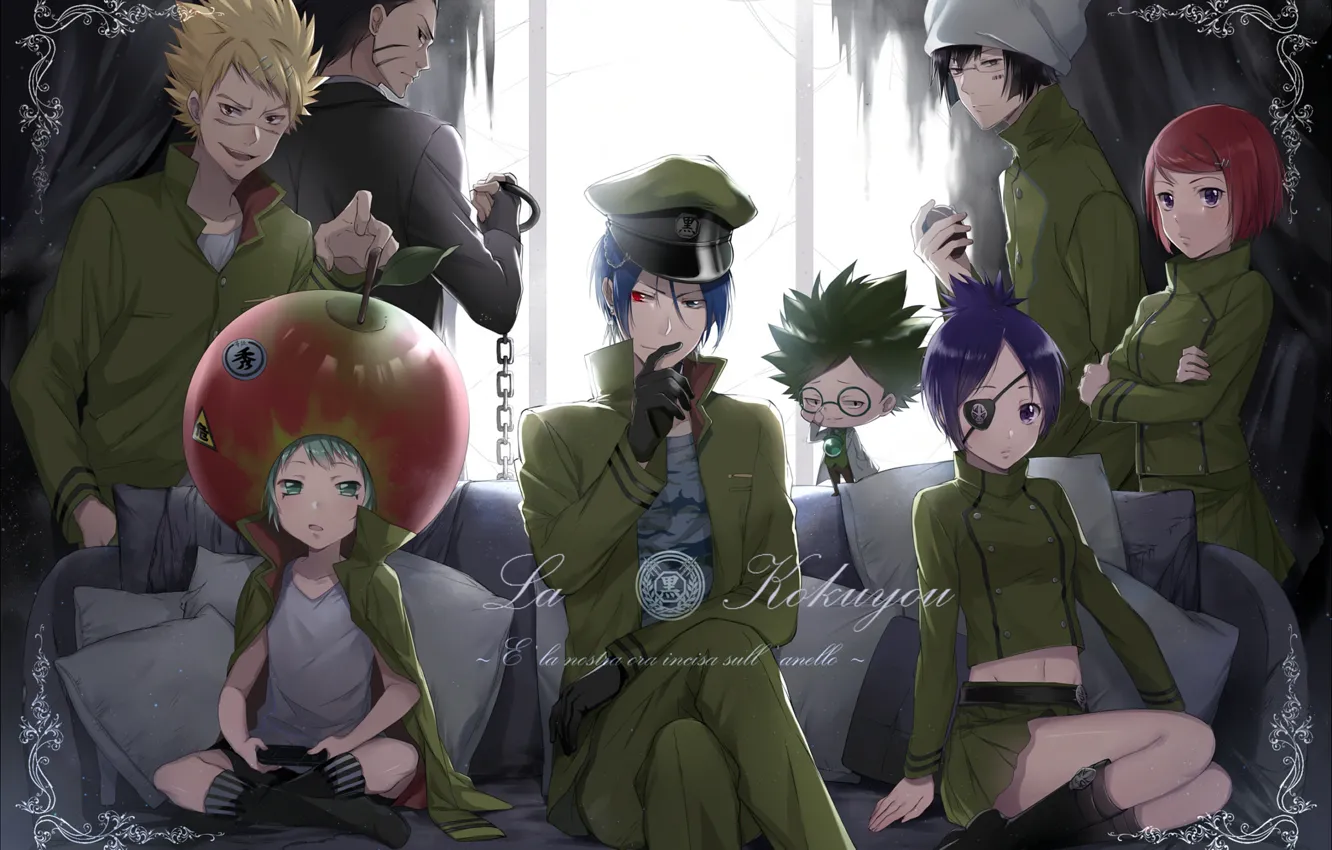 Фото обои аниме, арт, персонажи, Katekyo Hitman Reborn!