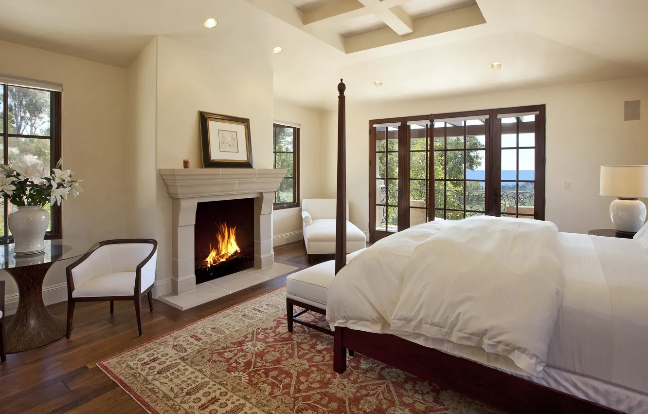 Фото обои дизайн, стиль, вилла, дома, интерьер, спальня, жилая комната