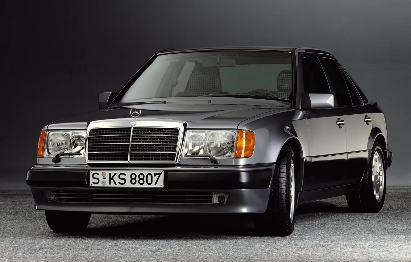 Фото обои mercedes-benz, w124, dorest, 500E