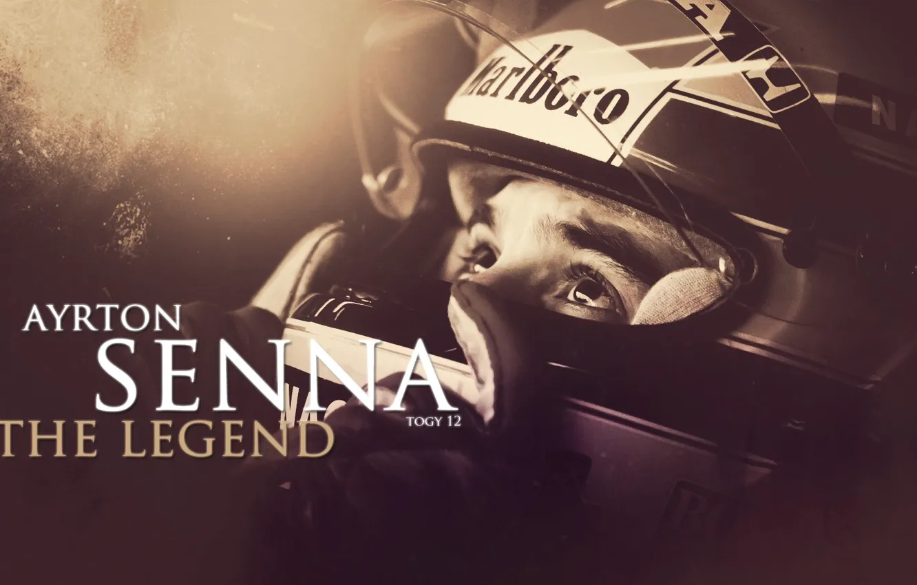 Фото обои Формула-1, автогонщик, Ayrton Senna da Silva, Айртон Сенна да Силва