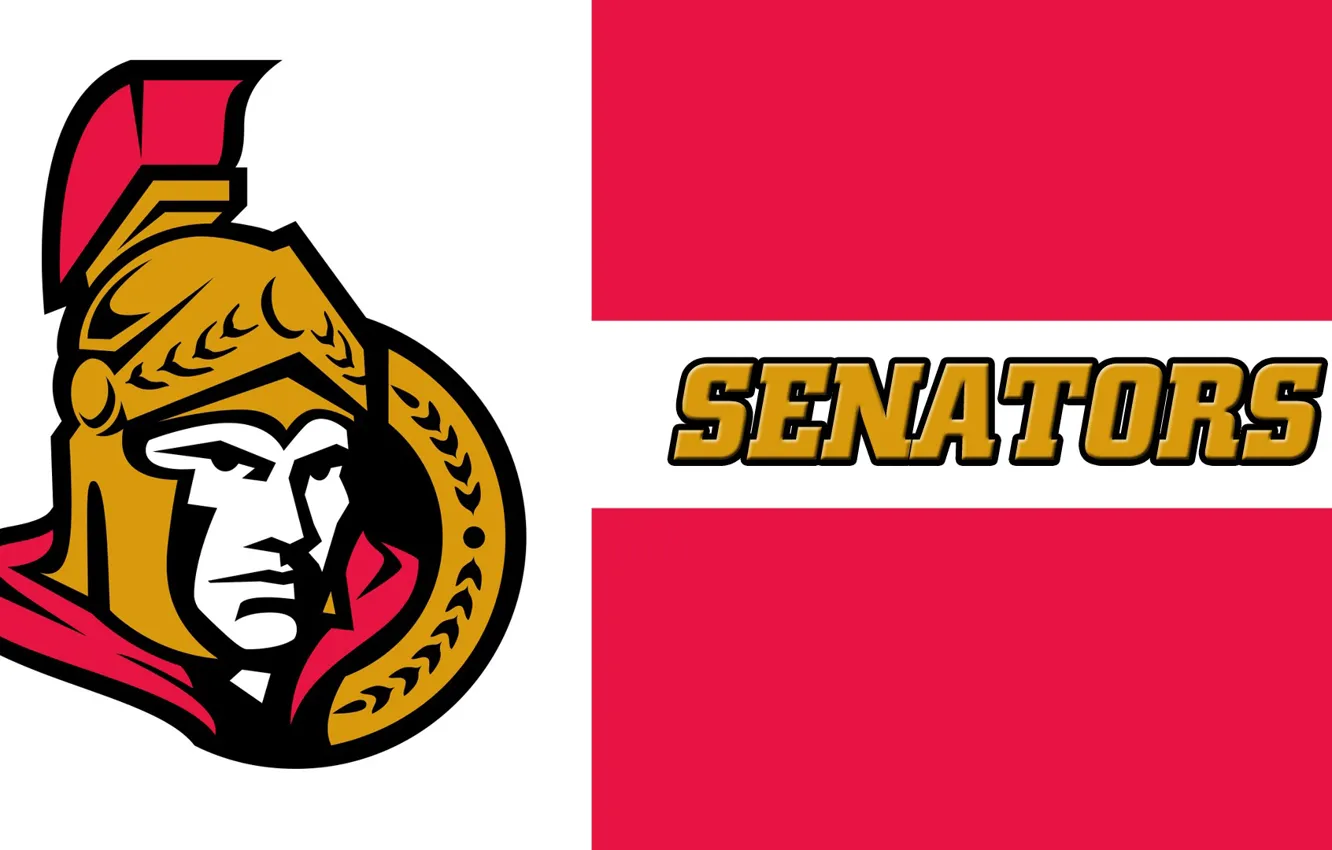 Фото обои команда, хоккей, НХЛ, Ottawa Senators