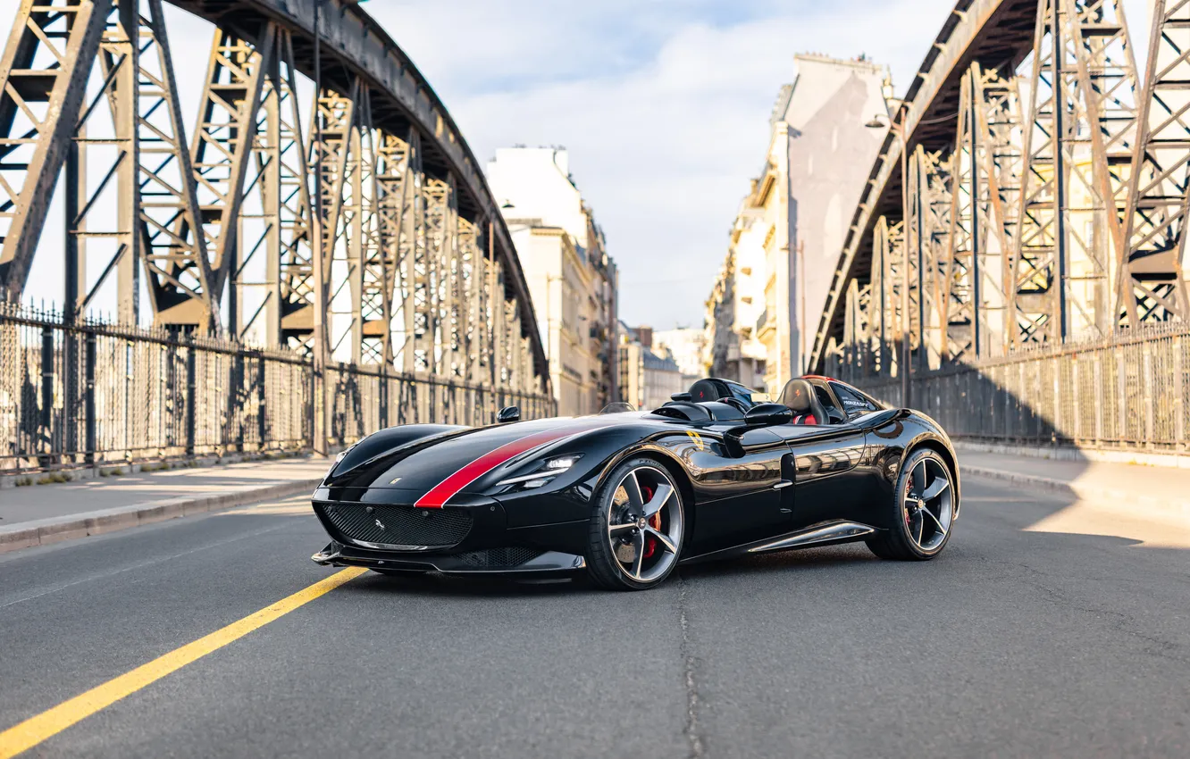 Фото обои Феррари, Ferrari, суперкар, supercar, единственный экземпляр, 2020, Ferrari Monza SP2, the only instance
