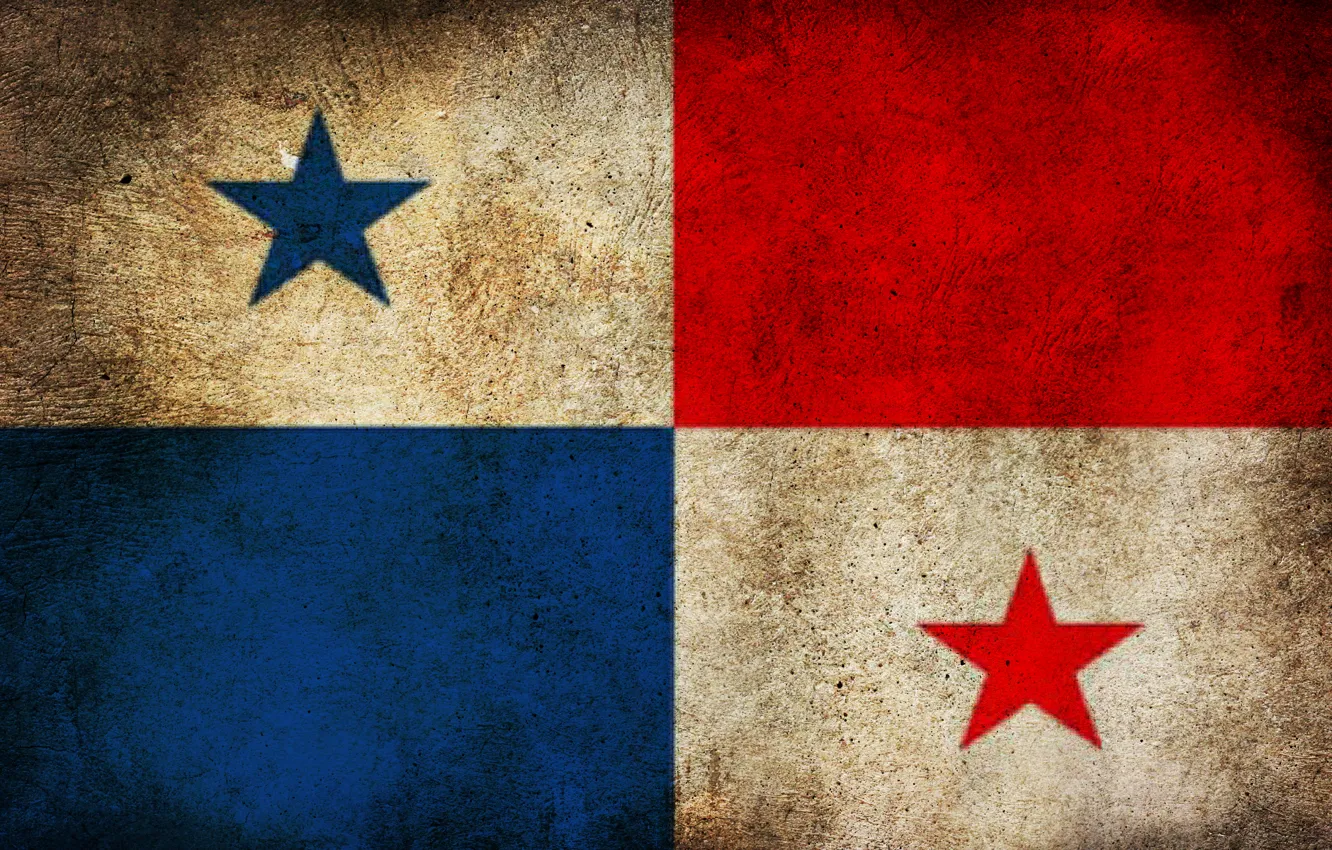 Фото обои флаг, грязь, панама
