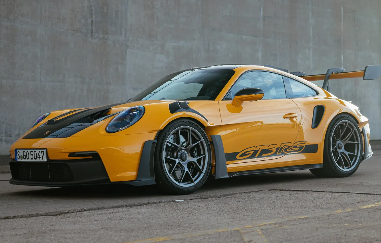 Фото обои Porsche, Weissach Package, Porsche 911 GT3 RS