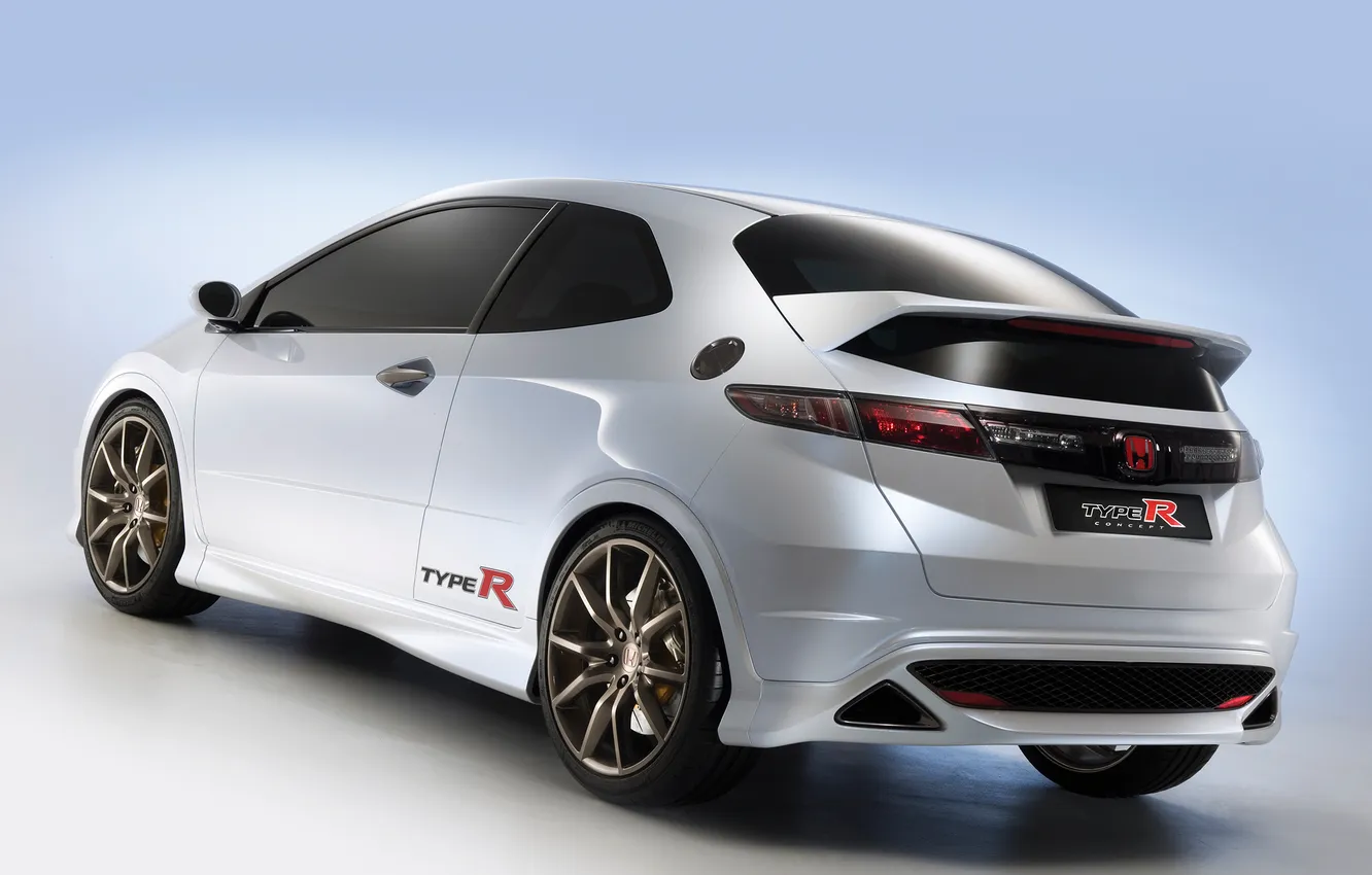 Фото обои Concept, купе, 2006, концепт-кар, Honda, Civic Type-R, Honda Civic Type-R Concept