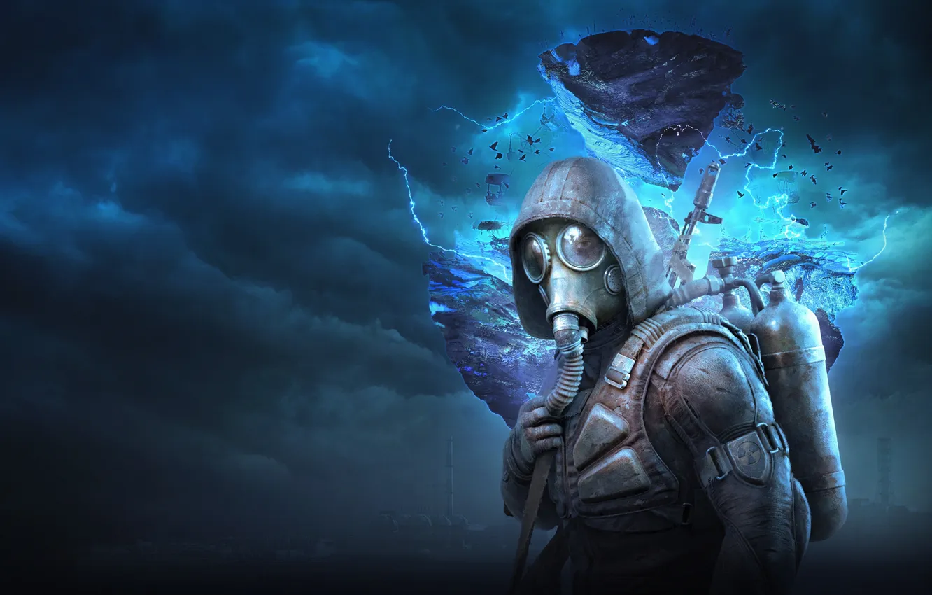 Фото обои Games, STALKER 2, 2024 Games, Horror games, Heart of Chornobyl