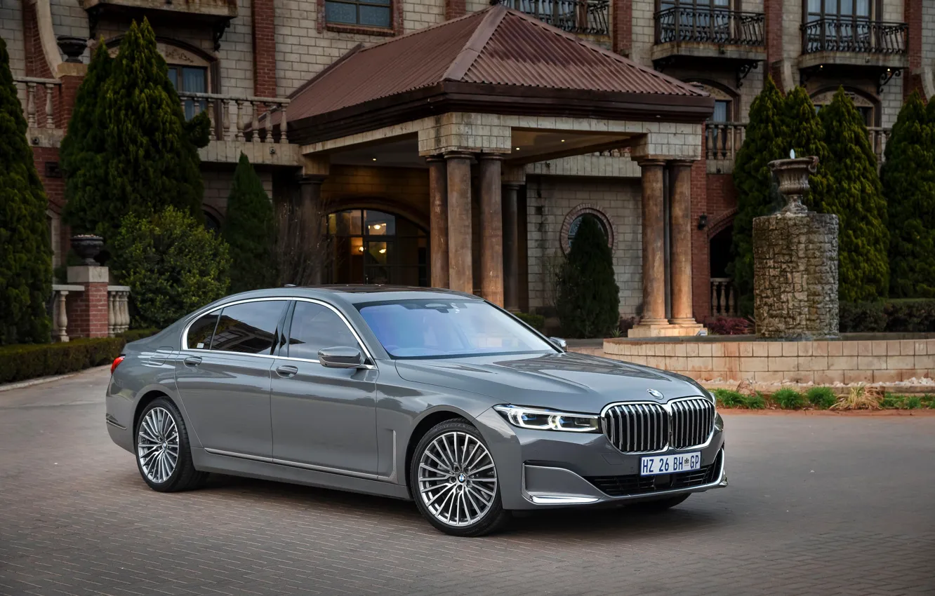 Фото обои BMW, 750Li, xDrive, 2019