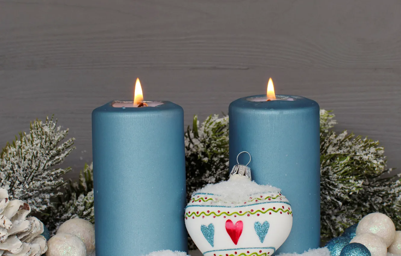 Фото обои свечи, Новый Год, Рождество, merry christmas, decoration, xmas, holiday celebration