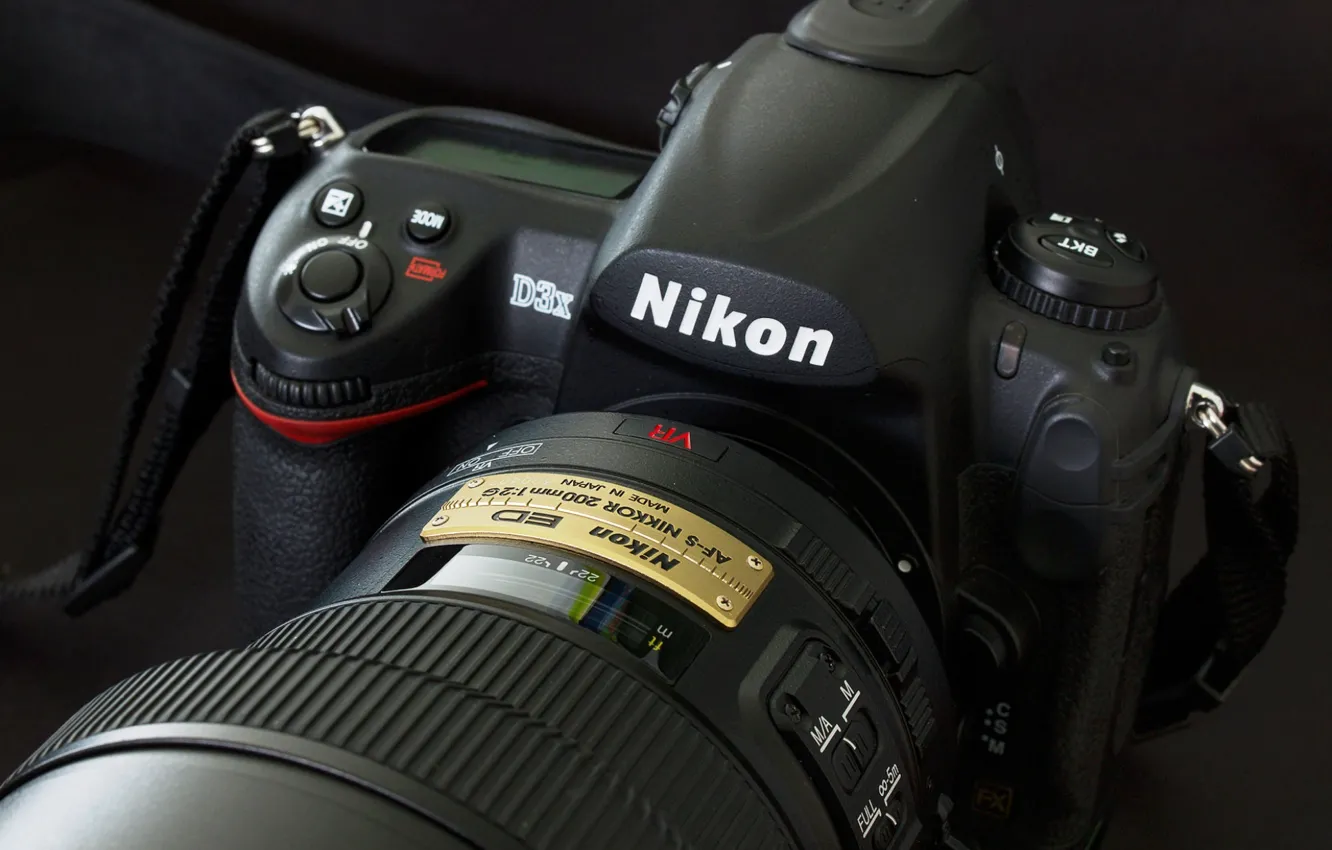 Фото обои фон, камера, Nikon