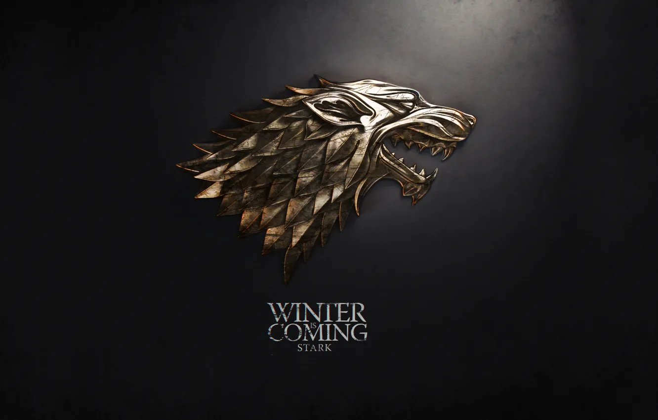 Фото обои winter, Game of thrones, Stark, Martin George R.R.