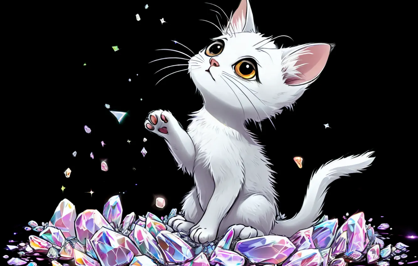 Фото обои ИИ АРТ, Нейросетка, НЕЙРОСЕТЬ