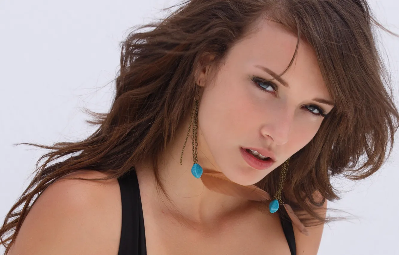Фото обои girl, brunette, Malena Morgan