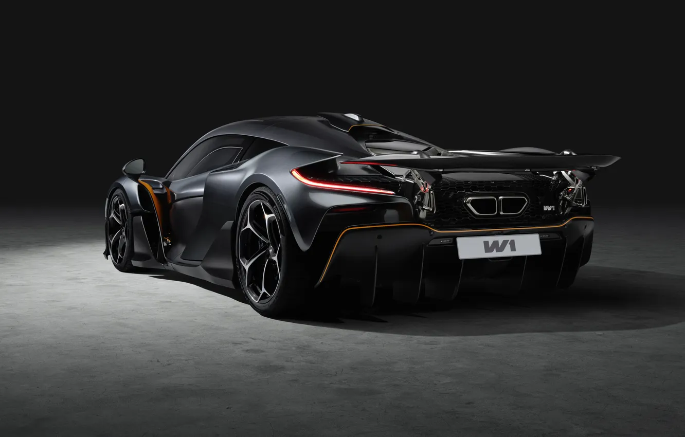 Фото обои McLaren, Rear, Hypecar, McLaren W1