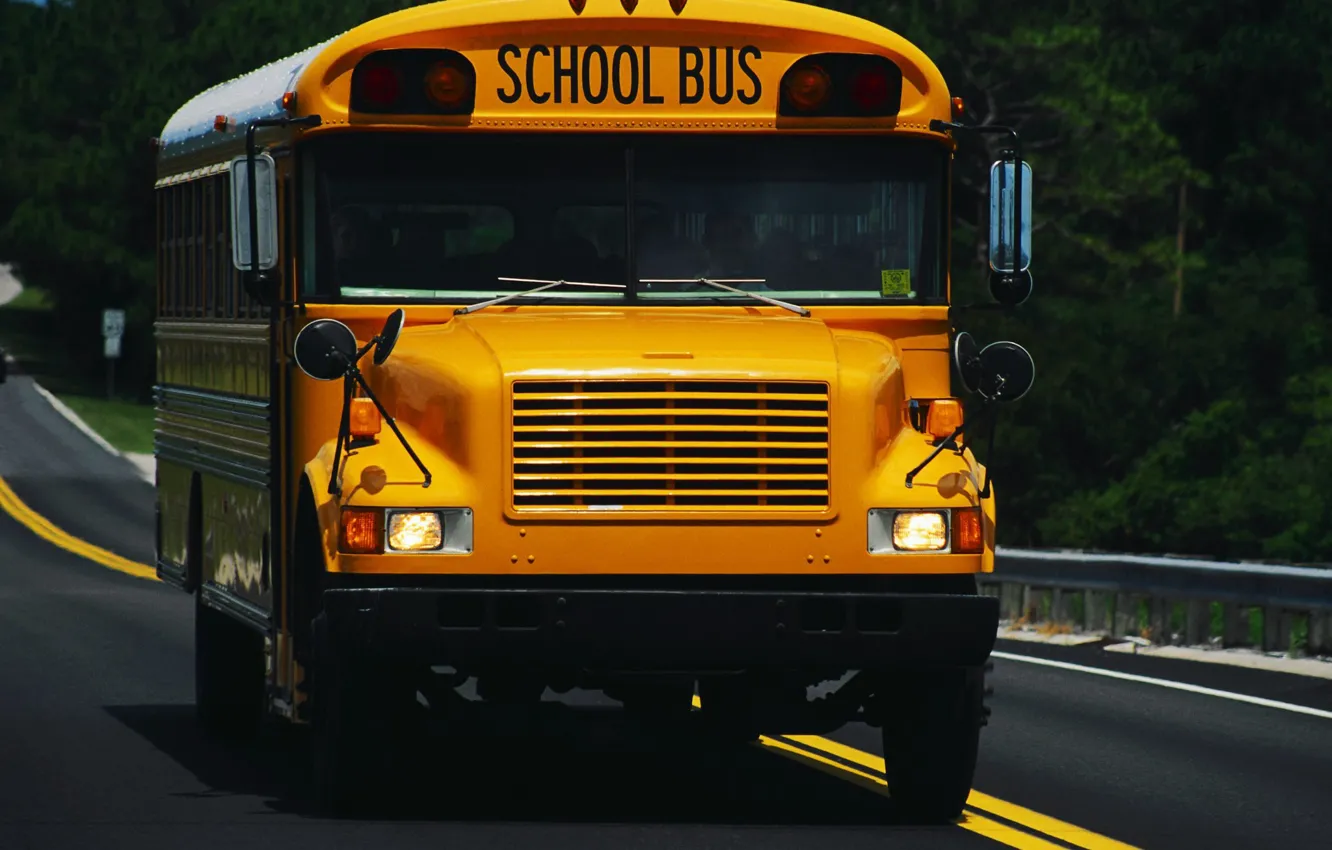 Фото обои school, Thomas, bus, FS-65