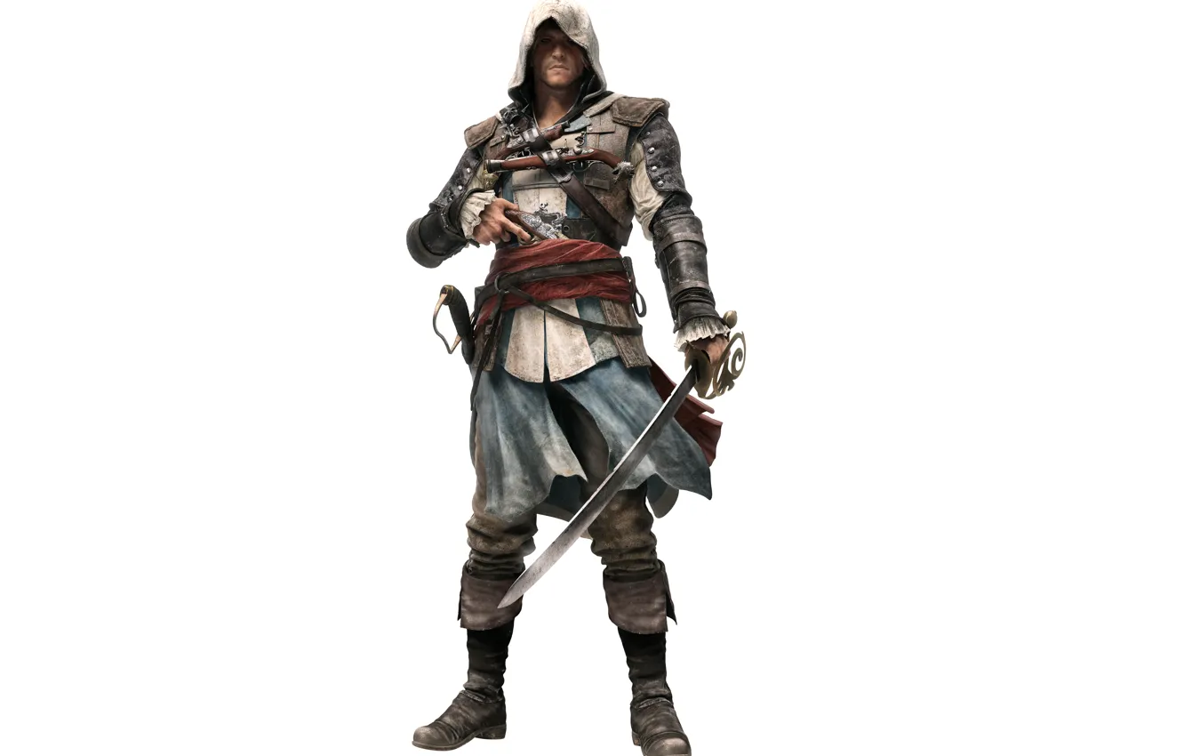 Фото обои пират, ассасин, Эдвард Кенуэй, Assassin's Creed IV: Black Flag, Edward Kenway