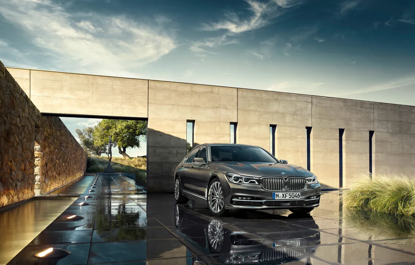 Фото обои BMW, 750Li, 7 Series, xDrive