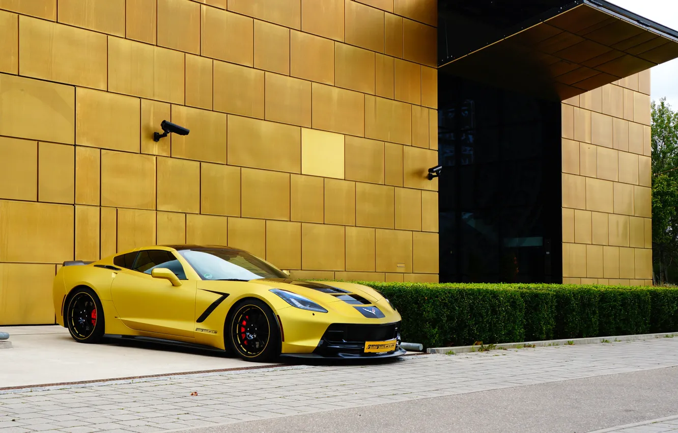 Фото обои Corvette, Chevrolet, Stingray, by Geiger Cars