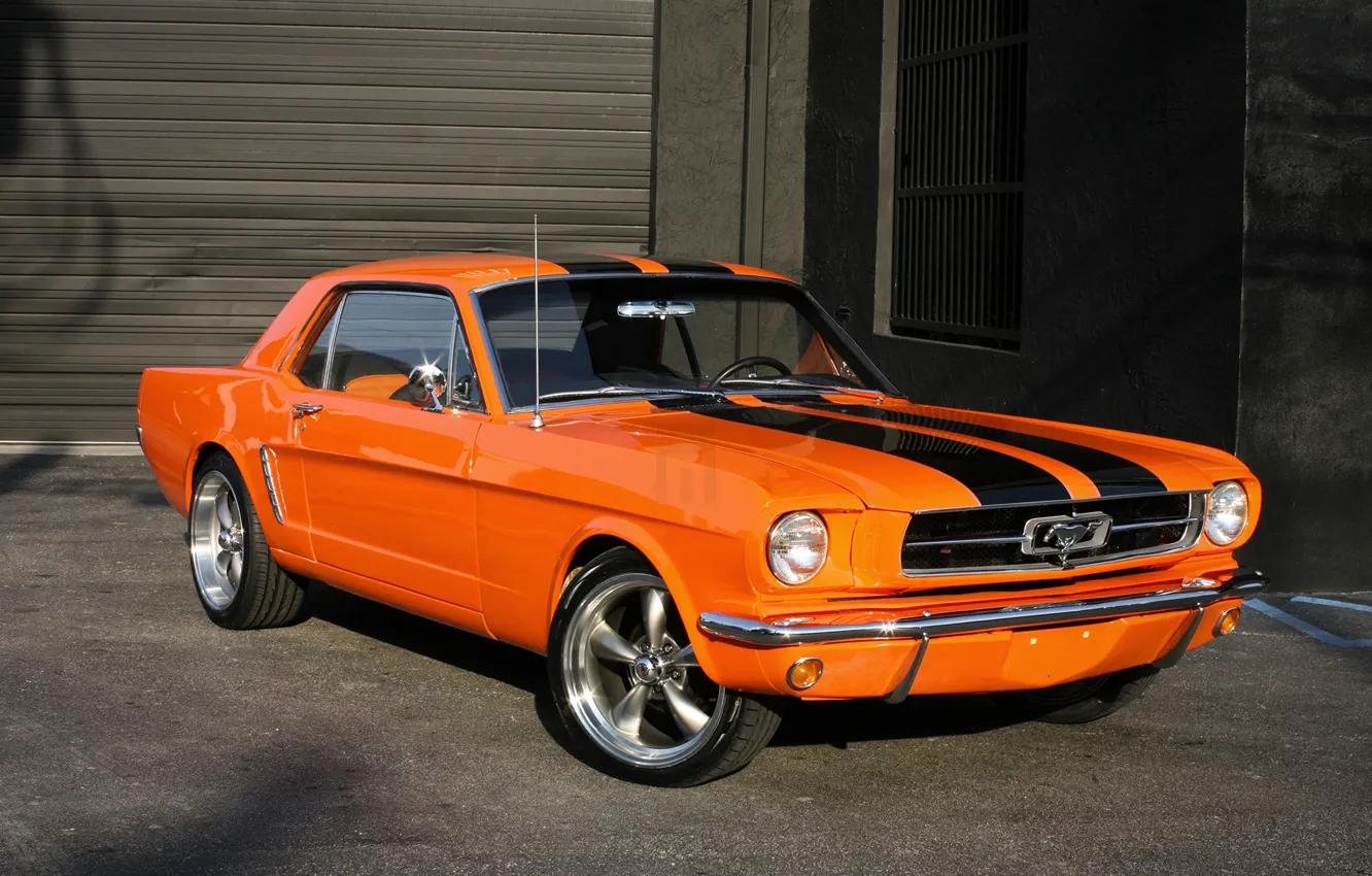 Фото обои Mustang, Ford, 1965, Customized