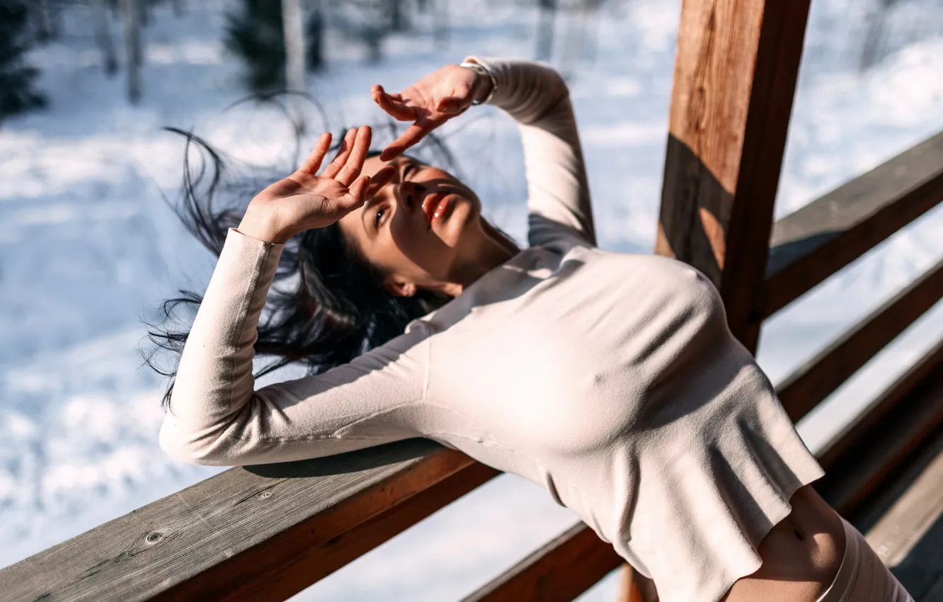 Фото обои sexy, model, busty, Vadim Podoprigora