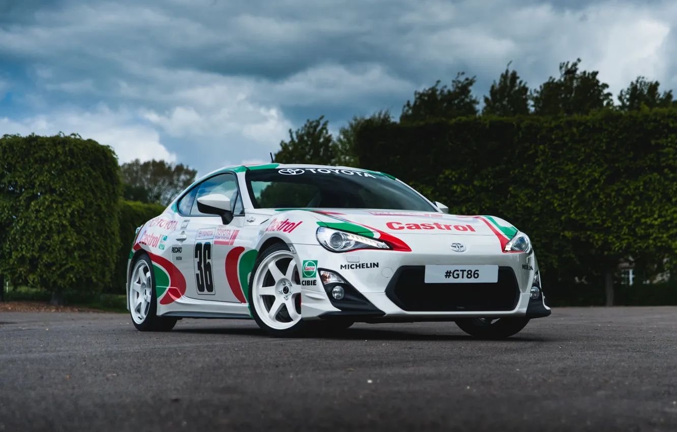 Фото обои Toyota, тойота, GT86, Castrol, 2015, Celica GT-Four