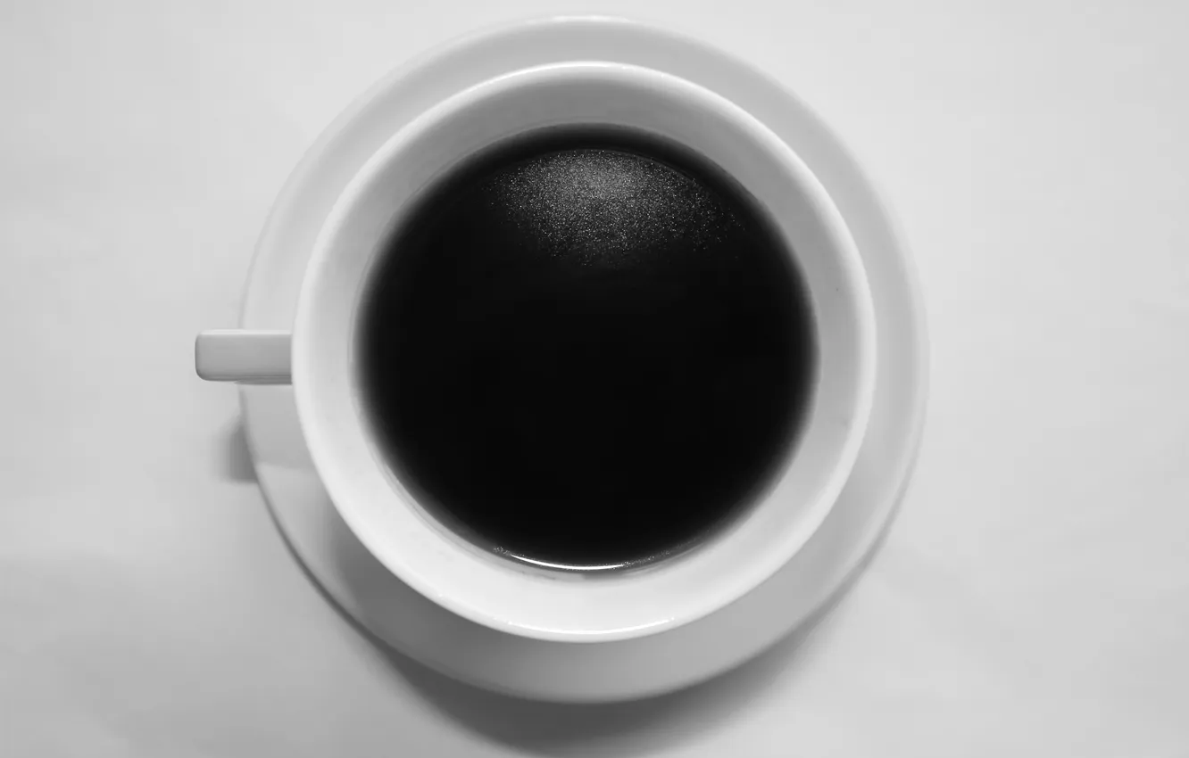 Фото обои белый, стакан, черный, еда, Кофе, кружка, напиток, black