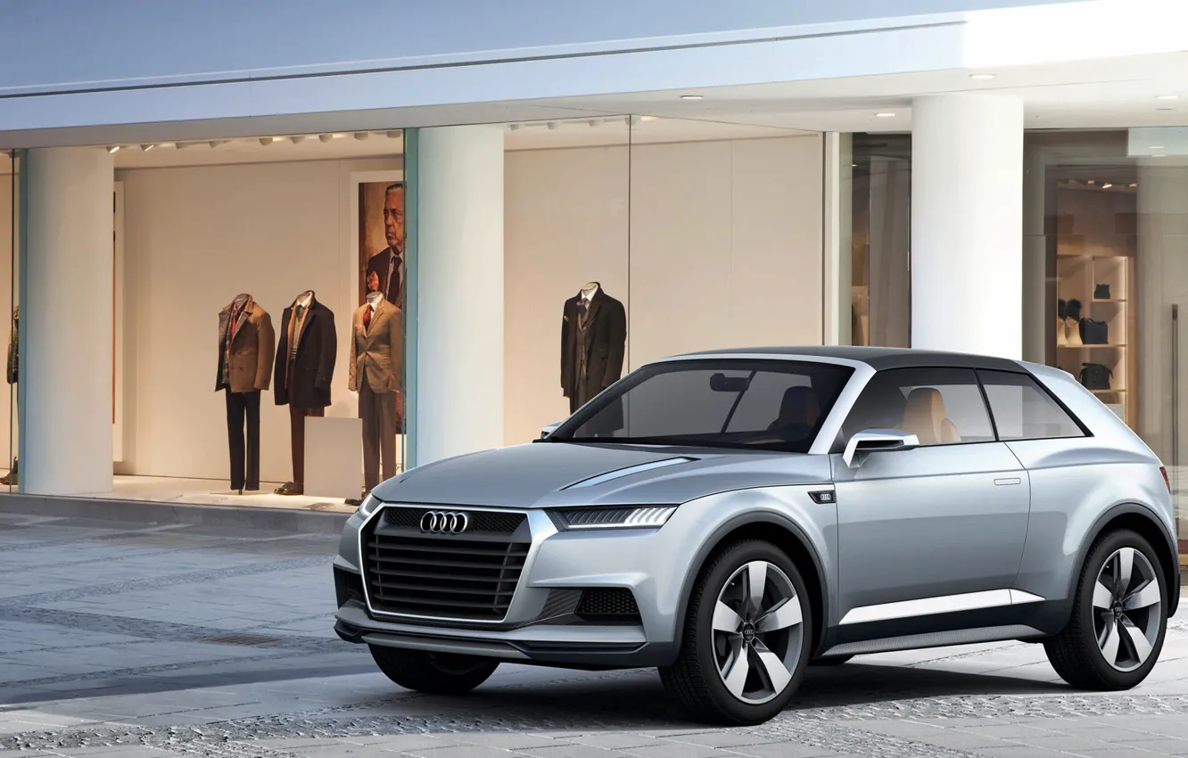 Фото обои Concept, Audi, Coupe, Crossline