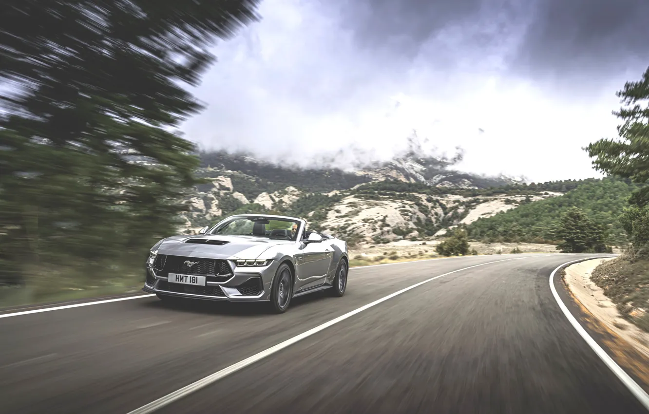 Фото обои Mustang, Ford, Ford Mustang GT Convertible