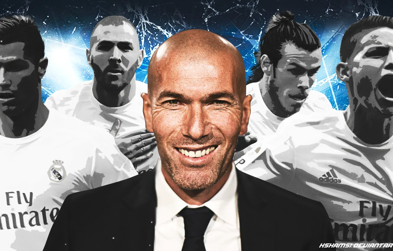 Фото обои футбол, Cristiano Ronaldo, football, champions league, Реал Мадрид, Real Madrid, Gareth Bale, Karim Benzema