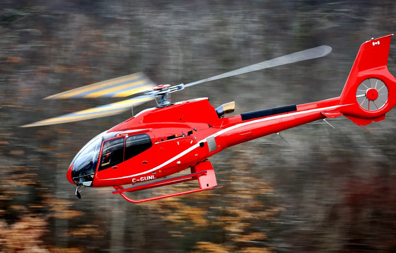 Фото обои Авиация, Вертолёт, helicopter is in air