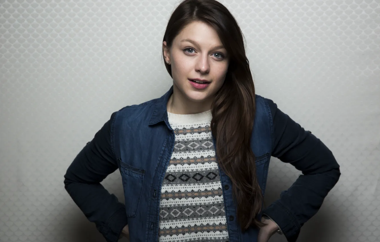 Фото обои актриса, jeans, actress, Melissa Benoist, Мелисса беноист