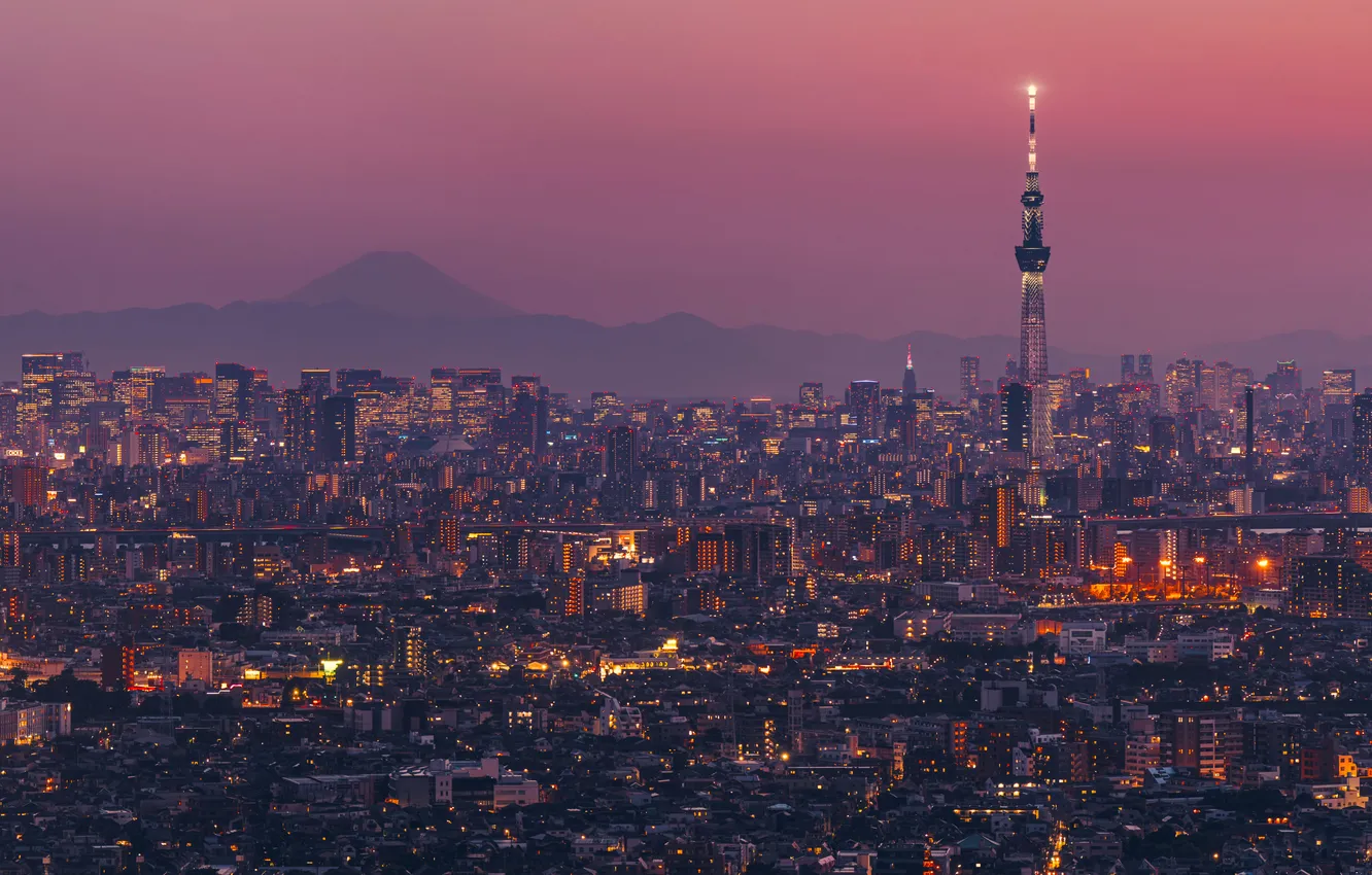 Фото обои Tokyo, Japan, Tokyo Skytree