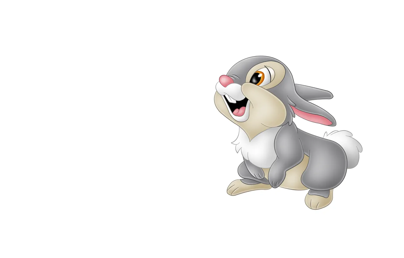 Фото обои улыбка, настроение, арт, зайчик, детская