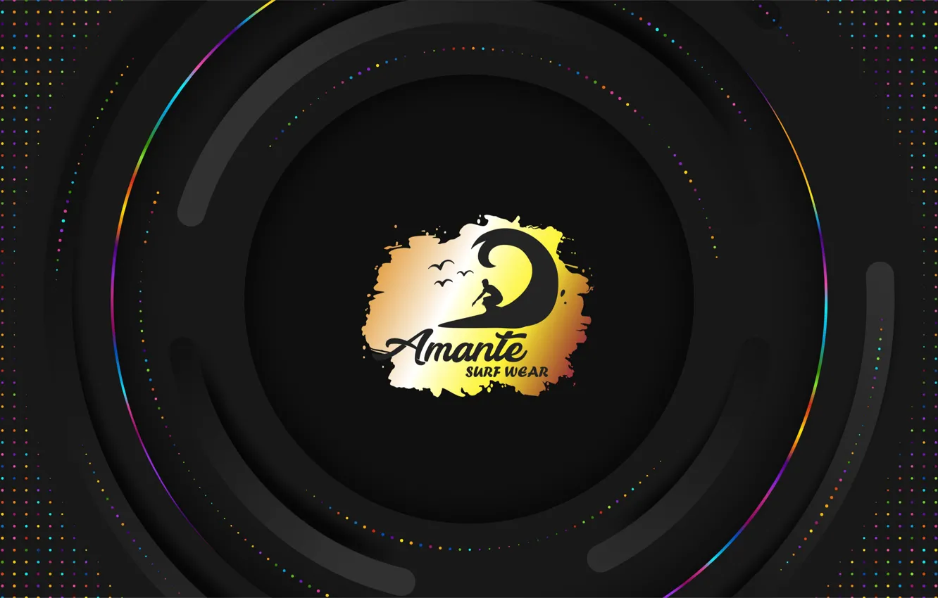 Фото обои logo, AMANTE, Abstrato