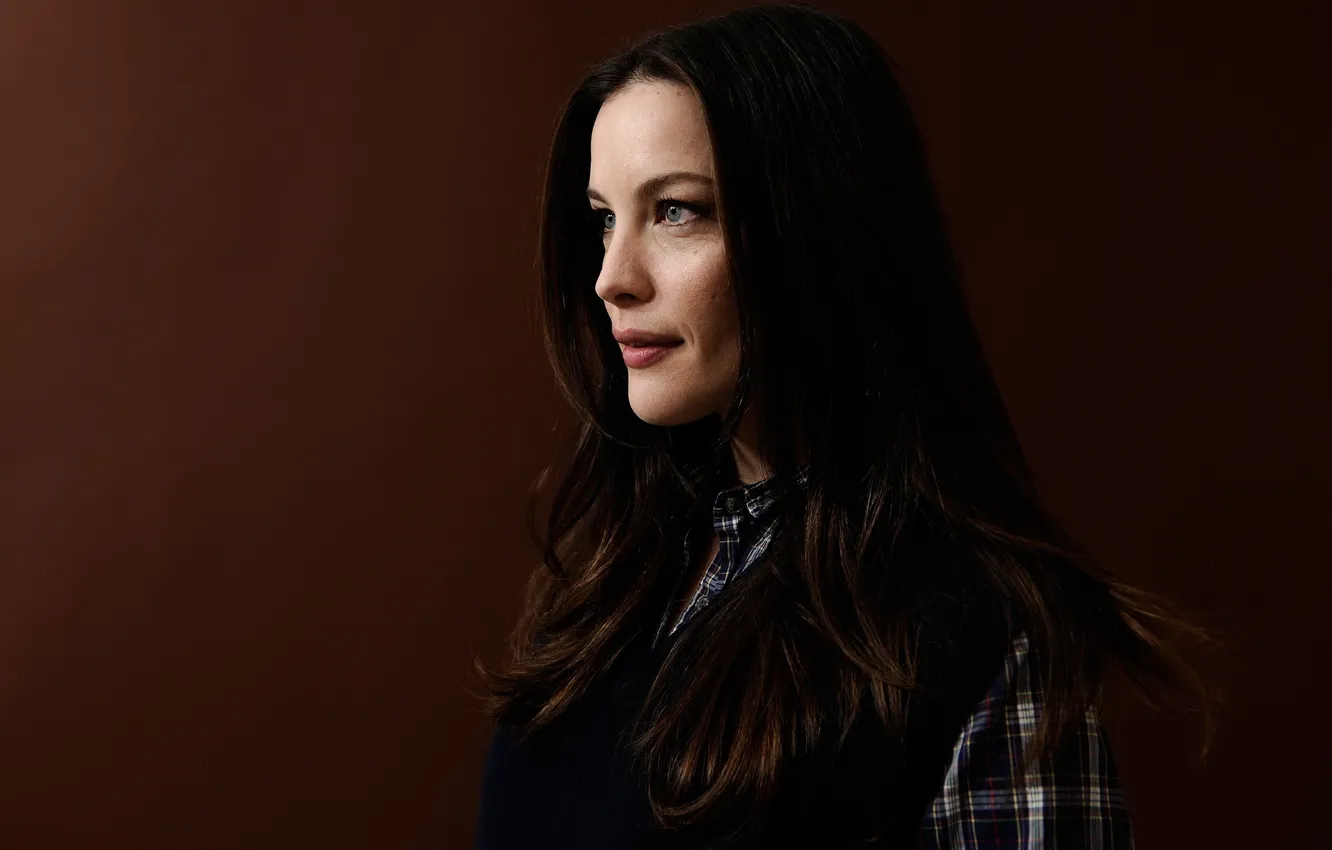 Фото обои портрет, актриса, Liv Tyler, выразительность