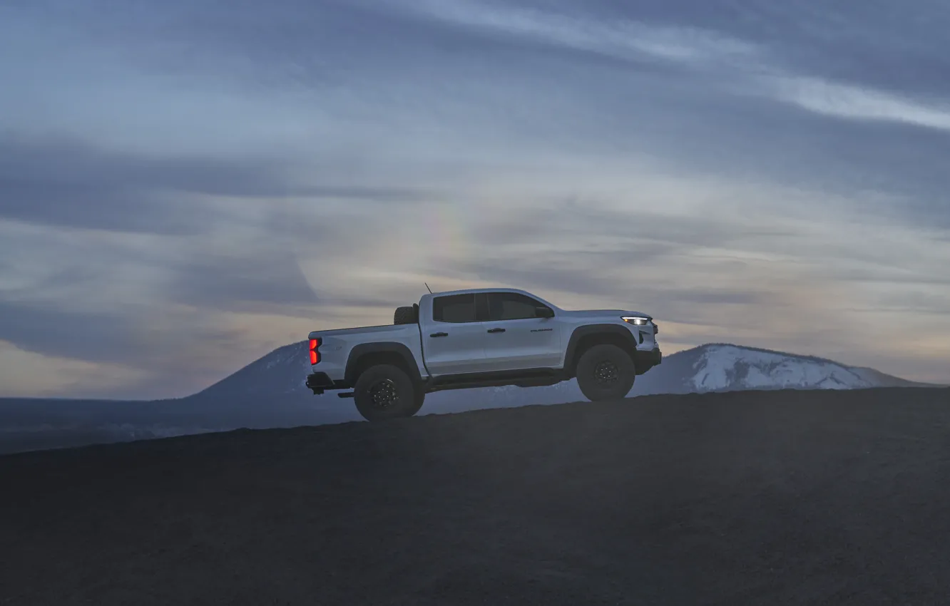 Фото обои car, Chevrolet, sky, Colorado, side view, Chevrolet Colorado ZR2 Bizon