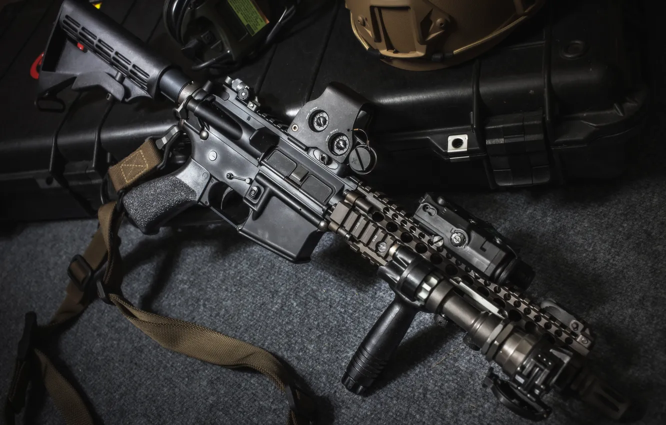 Фото обои accessories, assault rifle, military equipment