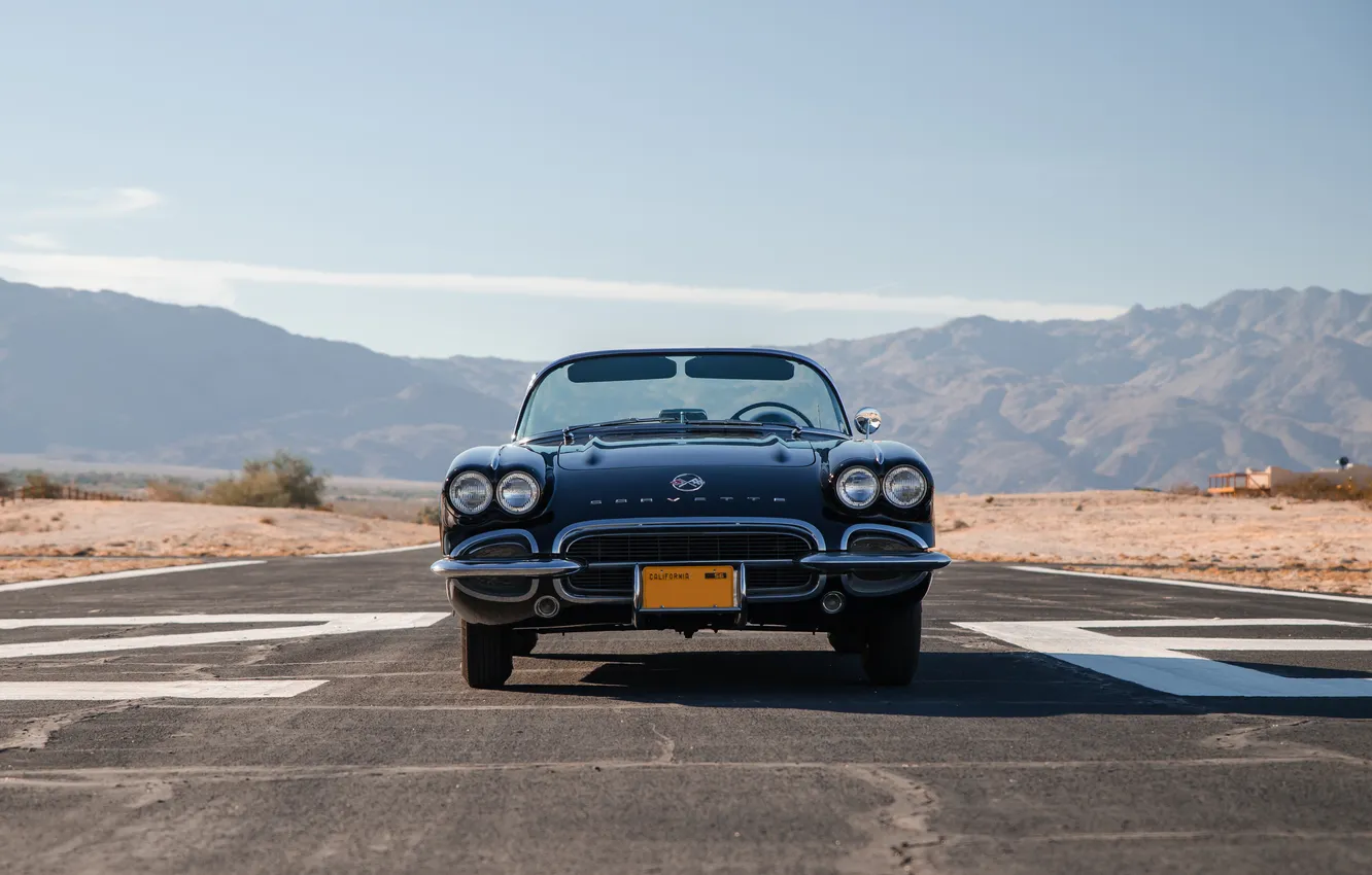 Фото обои Corvette, Chevrolet, 1962